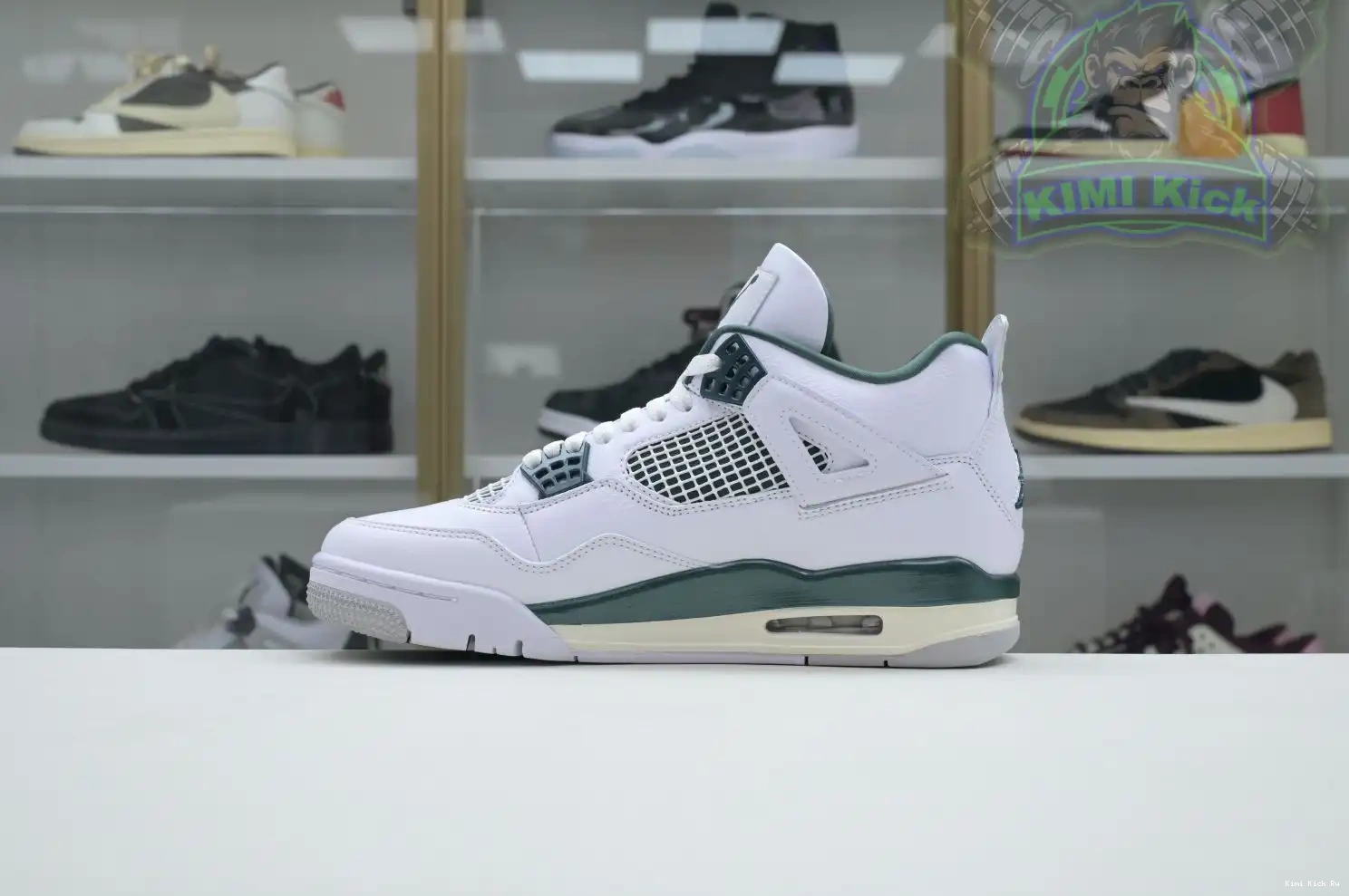 Kimikick Green Oxidized Jordan Air 4 0427